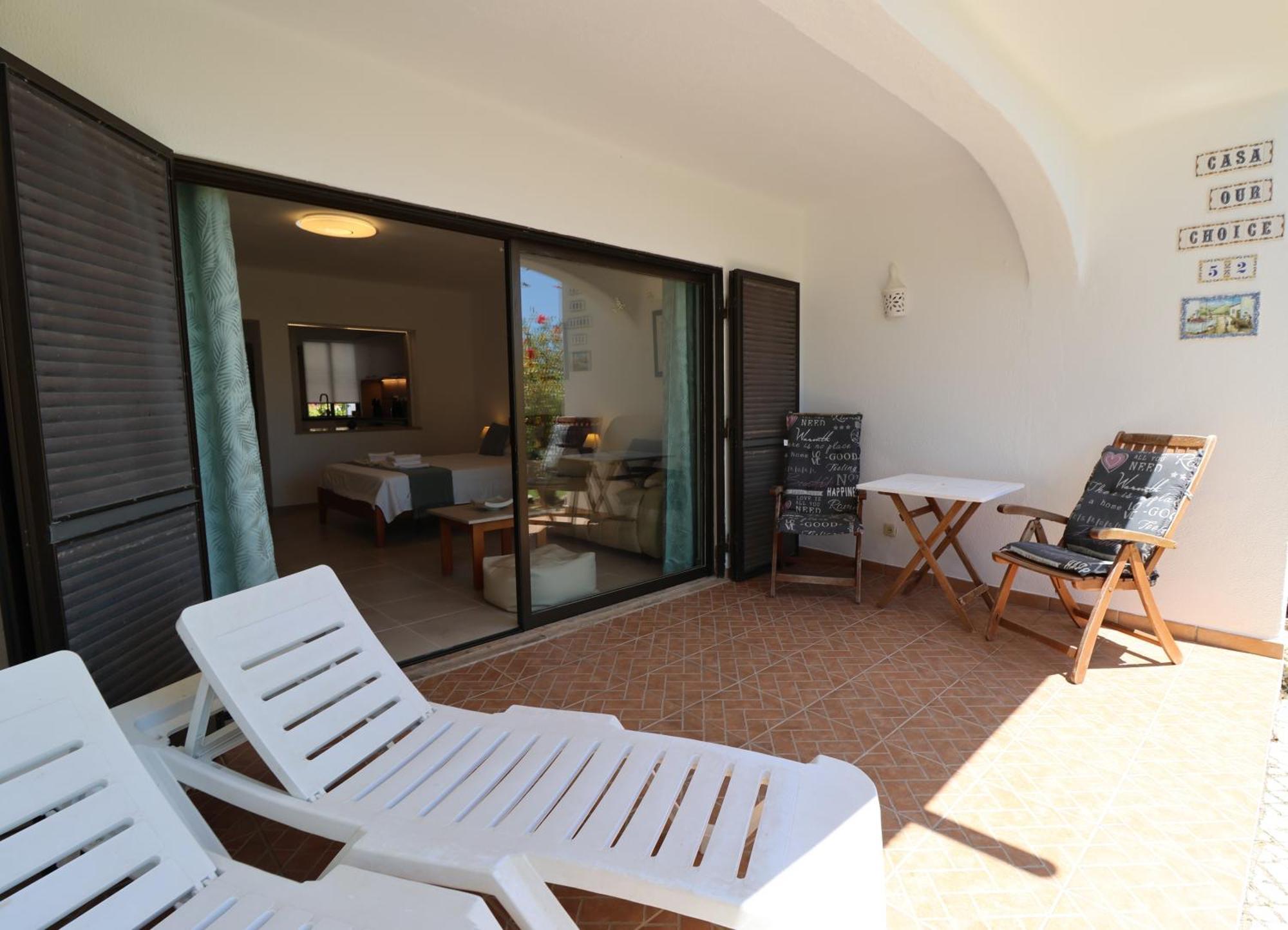 Camelia 52 Beach Studio Apartment - Sao Rafael, アルブフェイラ エクステリア 写真